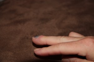 Mommys poor smashed finger this week!